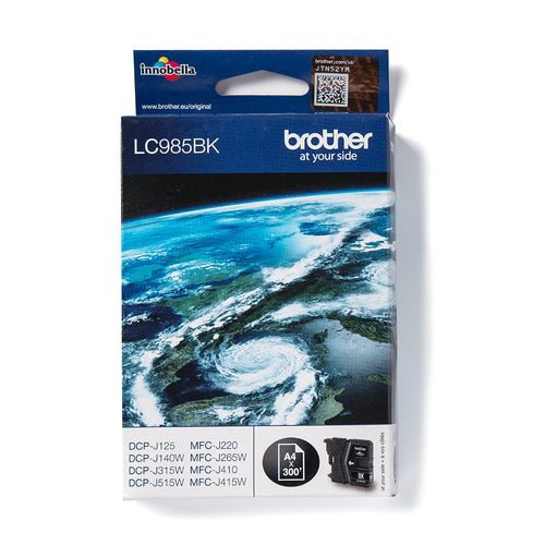 Brother LC985BK ink cartridge 1 pc(s) Original Black Brother LC985BK ink cartridge 1 pc(s) Original Black